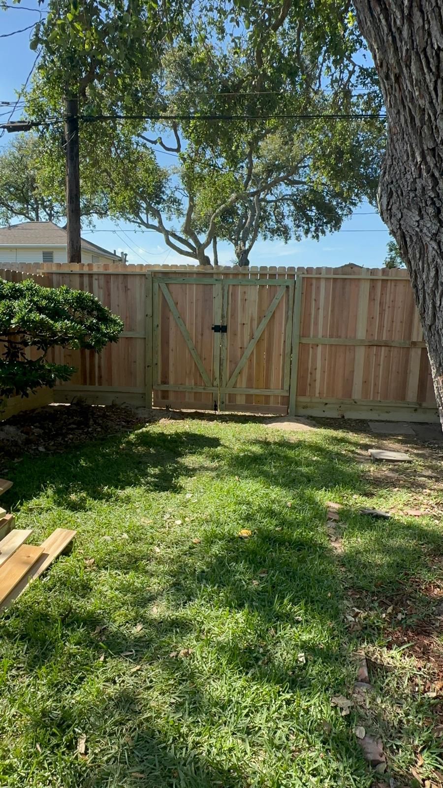 Walk-In Gate Installation in Lenters Mill, Fulshear TX - Image 3